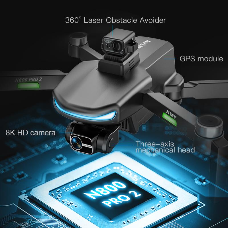 N800 PRO 2 GPS Drone Professio - Drone Surveying recension och pris